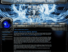 Tablet Screenshot of metal-battle.com